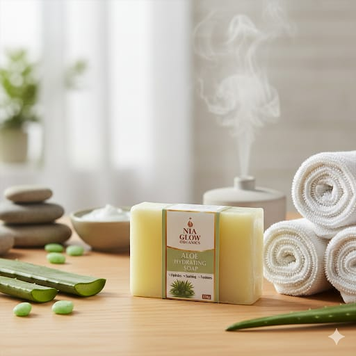 Aloe hydrating soap